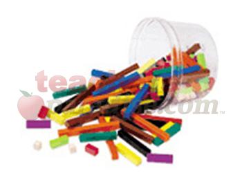 Cuisenaire Rods Small Group Wood 155/Pk