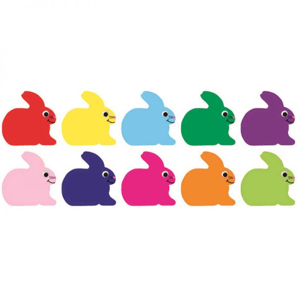 HYGLOSS PRODUCTS INC. 7IN BUNNY ACCENTS HYG33738