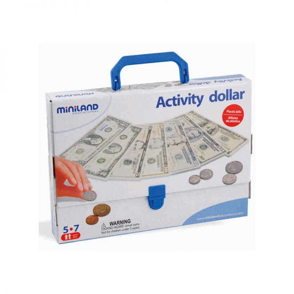 MINILAND EDUCATIONAL CORPORATION ACTIVITY DOLLAR GAME MLE31922