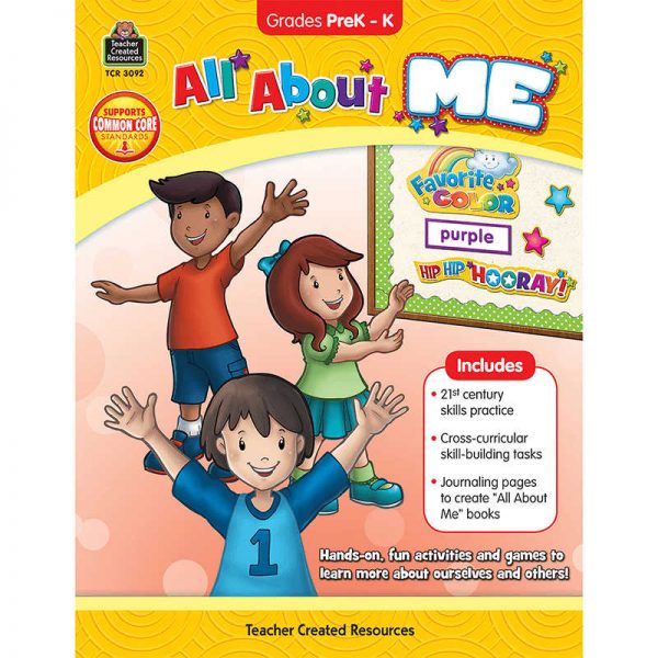 TEACHER CREATED RESOURCES ALL ABOUT ME RESOURCE BOOK TCR3092