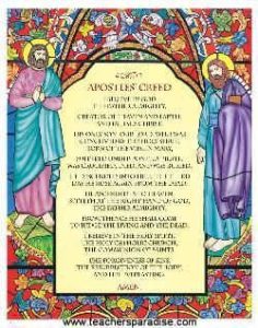 GRACE PUBLICATIONS Apostles' Creed Chart FS-GP77391 - TeachersParadise