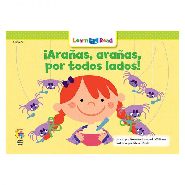 CREATIVE TEACHING PRESS ARANAS ARANAS POR TODOS LADOS - SPIDERS SPIDERS EVERYWHERE CTP8273