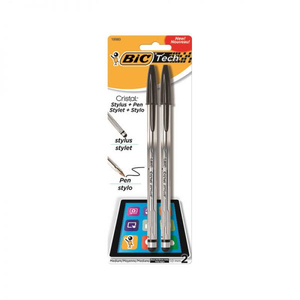 BIC USA INC BIC TECH CRISTAL STYLUS BICMSSP21BLK