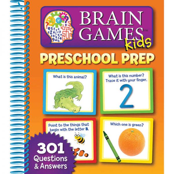 HACHETTE BOOK GROUP BRAIN GAMES PRESCHOOL PREP PUB7624800