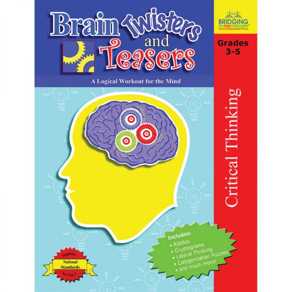 LORENZ CORPORATION / MILLIKEN BRAIN TWISTERS AND TEASERS LEP901035LE