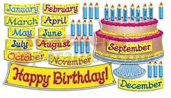 february birthday cake clip art