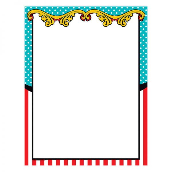 TEACHER CREATED RESOURCES CARNIVAL BLANK CHART TCR7570