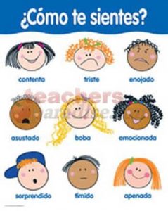 CREATIVE TEACHING PRESS Como Te Sientes Hoy? Spanish Basic Skills Chart ...