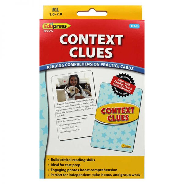 EDUPRESS CONTEXT CLUES RCPC YELLOW LEVEL EP-2992