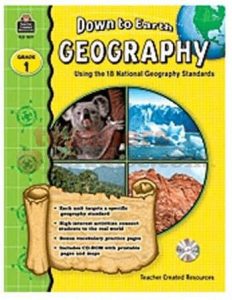 TEACHER CREATED RESOURCES Down To Earth Geography Grade 1 Book W/Cd ...