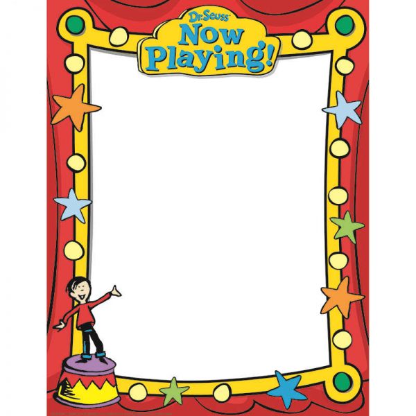 EUREKA DR SEUSS IF I RAN THE CIRCUS BLANK 17 X 22 POSTER EU-837159