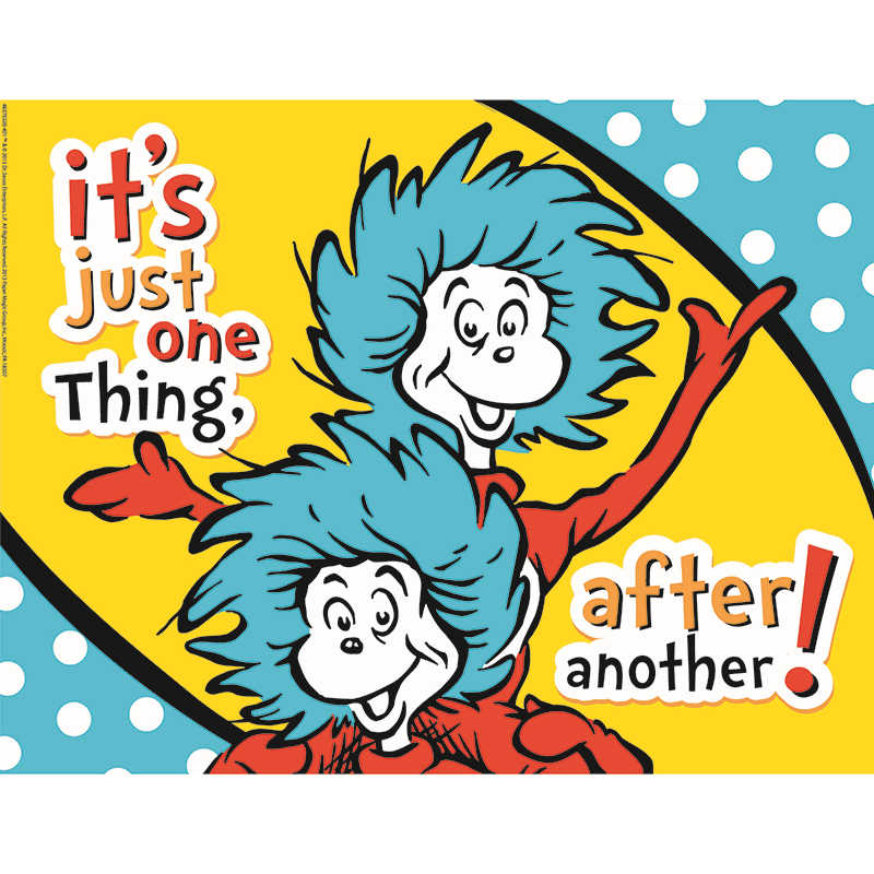 EUREKA DR SEUSS ONE THING AFTER ANOTHER 17X22 POSTER EU-837032 ...