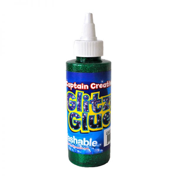 CAPTAIN CREATIVE GLITZY GLUE GREEN 4 OZ BY CAPTAIN CREATIVE CCR2420