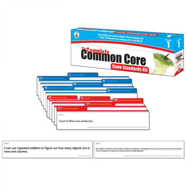 CARSON DELLOSA GRADE 1 THE COMPLETE COMMON CORE STATE STANDARDS KIT CD-158169