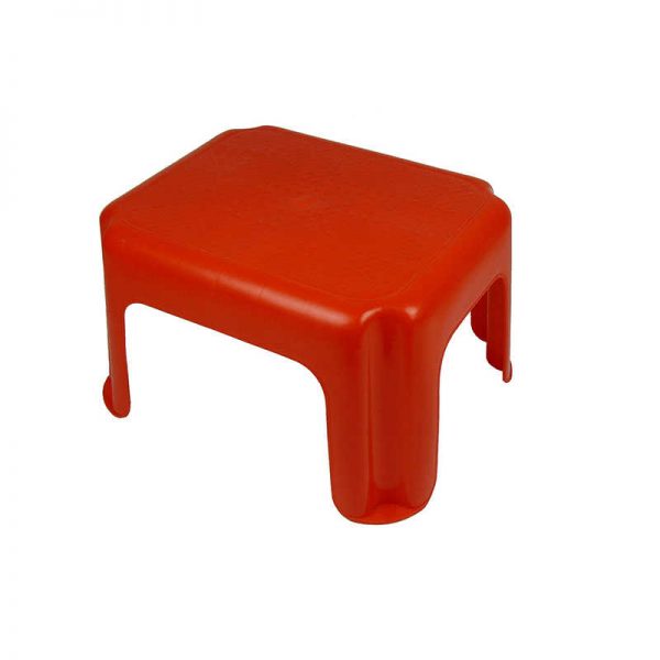 ROMANOFF PRODUCTS JR STEP STOOL RED 12.25X10.25X7 ROM90802