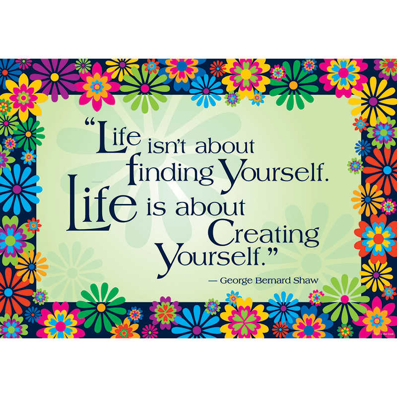 BARKER CREEK LIFE IS ABOUT CREATING YOURSELF POSTER BCP1800 ...