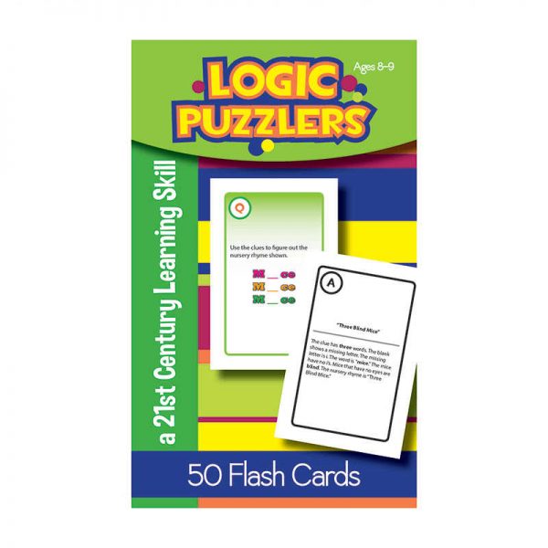 LORENZ CORPORATION / MILLIKEN LOGIC PUZZLERS FLASH CARDS GRADE 3 LEP901102LE