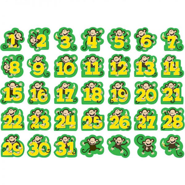 CREATIVE TEACHING PRESS MONKEYS CALENDAR DAYS CTP7078