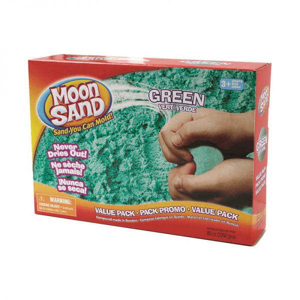 RELEVANT PLAY - WABA MOON SAND GALAXY GREEN 5 LB BOX WAB130703