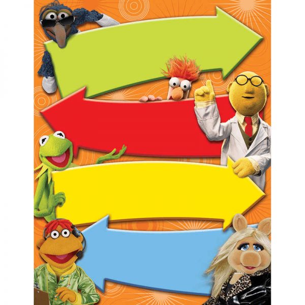 EUREKA MUPPETS - BLANK ARROW CHART 17 X 22 POSTER EU-837100