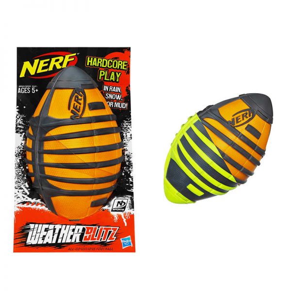 HASBRO TOY GROUP NERF N SPORTS WEATHER BLITZ ALL CONDITIONS FOOTBALL HG-A0361