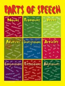 CARSON DELLOSA Parts of Speech Chartlet CD-5906 - TeachersParadise