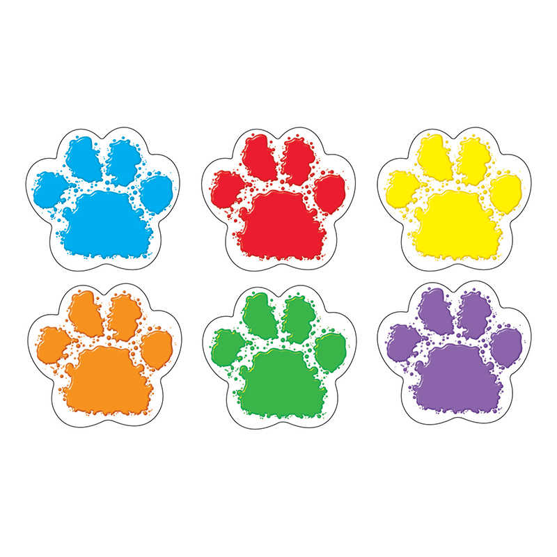 TREND ENTERPRISES INC. PAW PRINTS CLASSIC ACCENTS VARIETY PACK T-10982 ...