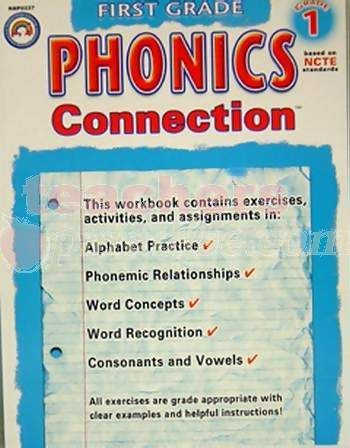 CARSON DELLOSA Phonics Connection Grade 1 SUM0237 - TeachersParadise