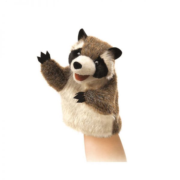 FOLKMANIS INC. RACCOON LITTLE PUPPET FMT2932