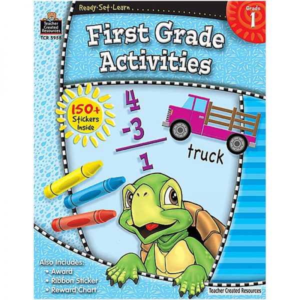 TEACHER CREATED RESOURCES READY SET LEARN FIRST GRADE ACTIVITIES TCR5958