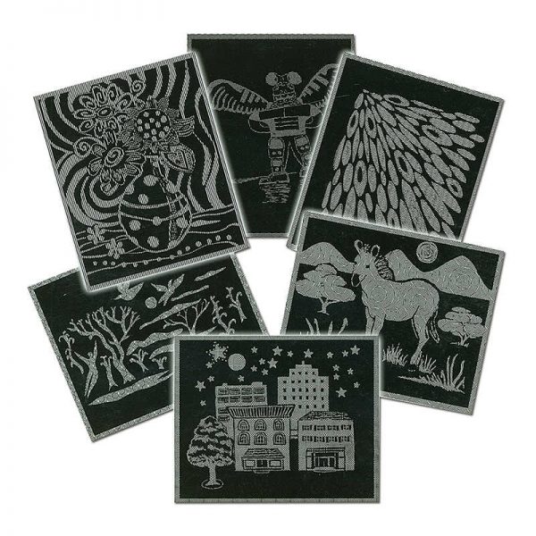 MELISSA & DOUG SCRATCH ART PATTERN PAPER 60SHTS LCI8019