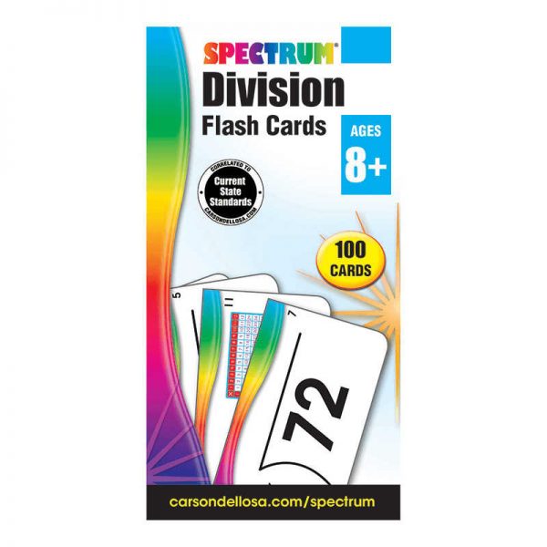 CARSON DELLOSA SPECTRUM FLASH CARDS DIVISION CD-734057