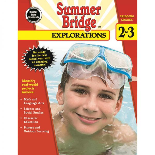 CARSON DELLOSA SUMMER BRIDGE EXPLORATIONS GRADE 2-3 CD-704651