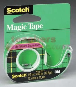 3M COMPANY Tape Magic Trans 1/2