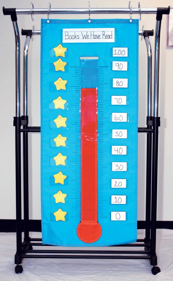 CARSON DELLOSA Thermometer/Goal Gauge Pocket Chart CD-158025