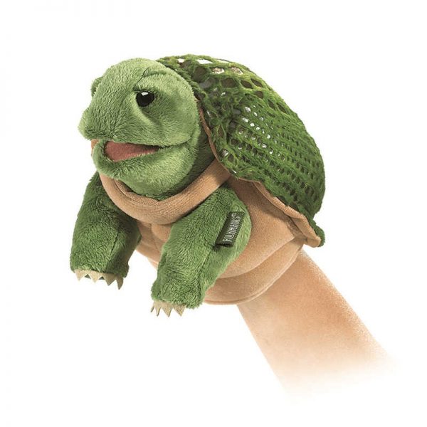 FOLKMANIS INC. TURTLE LITTLE PUPPET FMT2968