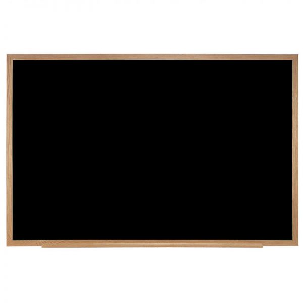 GHENT WOOD FRAME DUROSLATE 24X36 BLACK CHALKBOARD GH-24231B