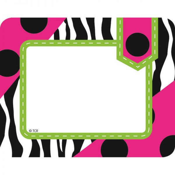 TEACHER CREATED RESOURCES ZEBRA LABELS TCR70124