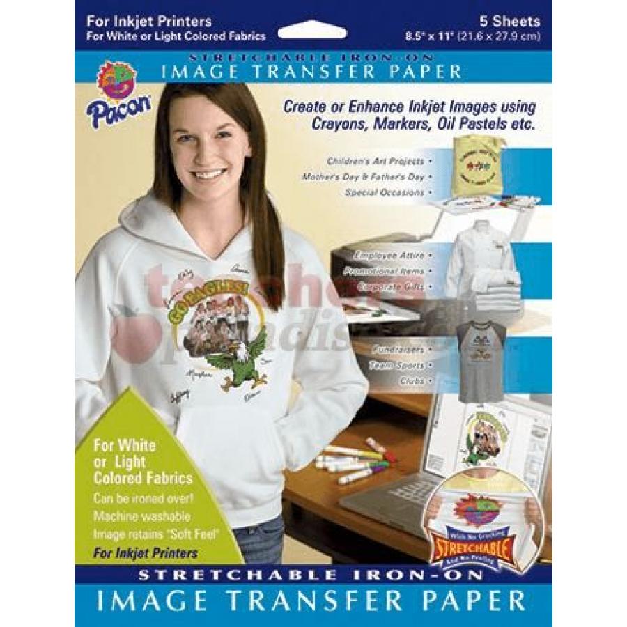 dark and light transfer paper