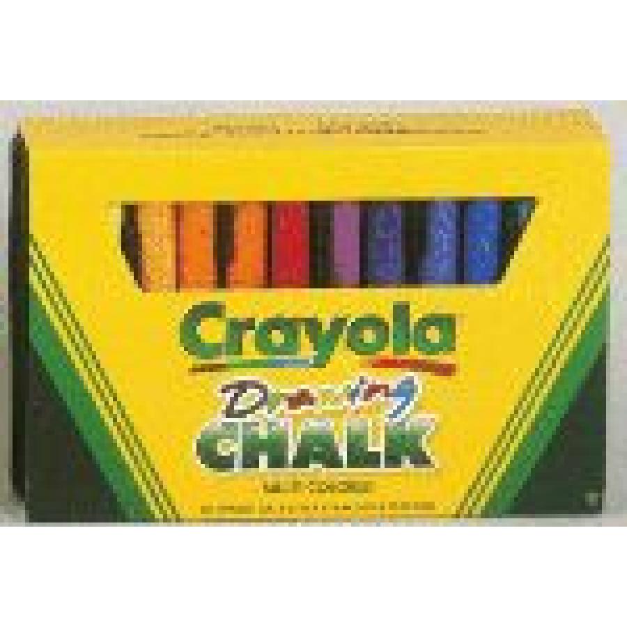 crayola colored drawing chalk