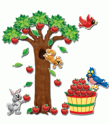 TeachersParadise.com | Apple Tree Bulletin Board Set