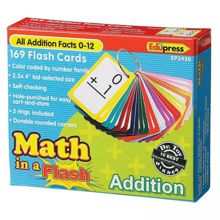 math flash cards