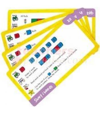 TeachersParadise.com | Reading Rods Word Building Cards 24/Pk