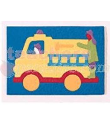 TeachersParadise.com | Puzzle Fire Truck 21 Pieces