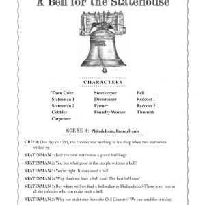 A Bell for the Statehouse – Read-Aloud Plays: Symbols of America by Scholastic SC-936597