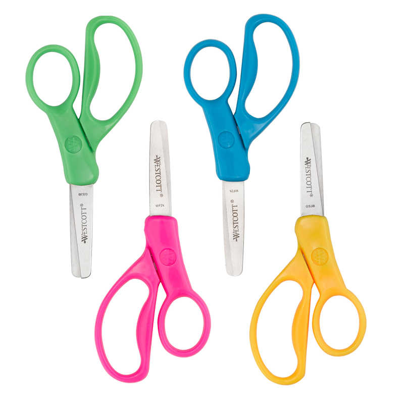 TeachersParadise - Westcott® All Nylon Child Safety Scissors, 5