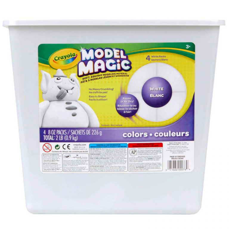 TeachersParadise - Crayola® Model Magic® Modeling Compound, White, 2 lb