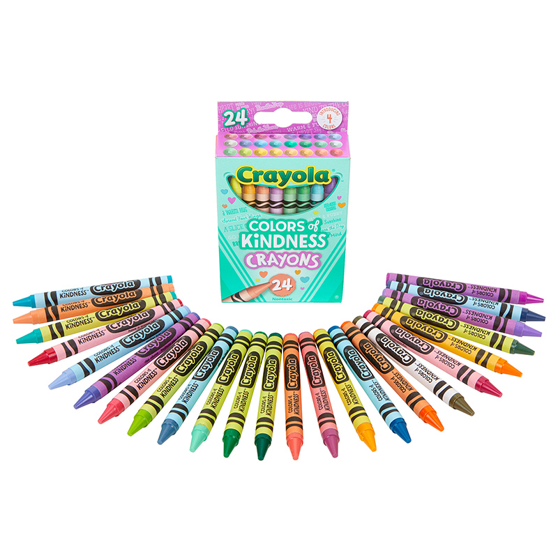 Center Enterprise CE6911 Ready to Learn Easy Grip Crayons (Pack of