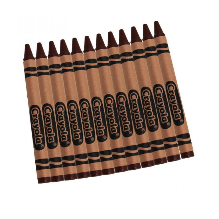 TeachersParadise - Crayola® Bulk Crayons, Brown, Regular Size, 12 Count