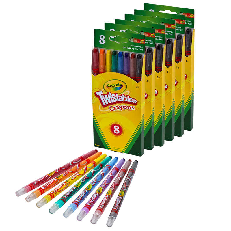 Crayola Twistable Crayons 8 pk